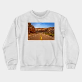 Utah Route State 12 Scenic Drive Crewneck Sweatshirt